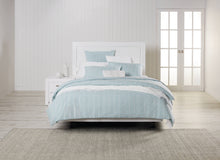 Load image into Gallery viewer, Hudson Duvet Cover Set King Seafoam