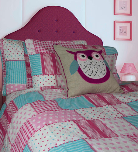 Charlotte patchwork duvet cover set